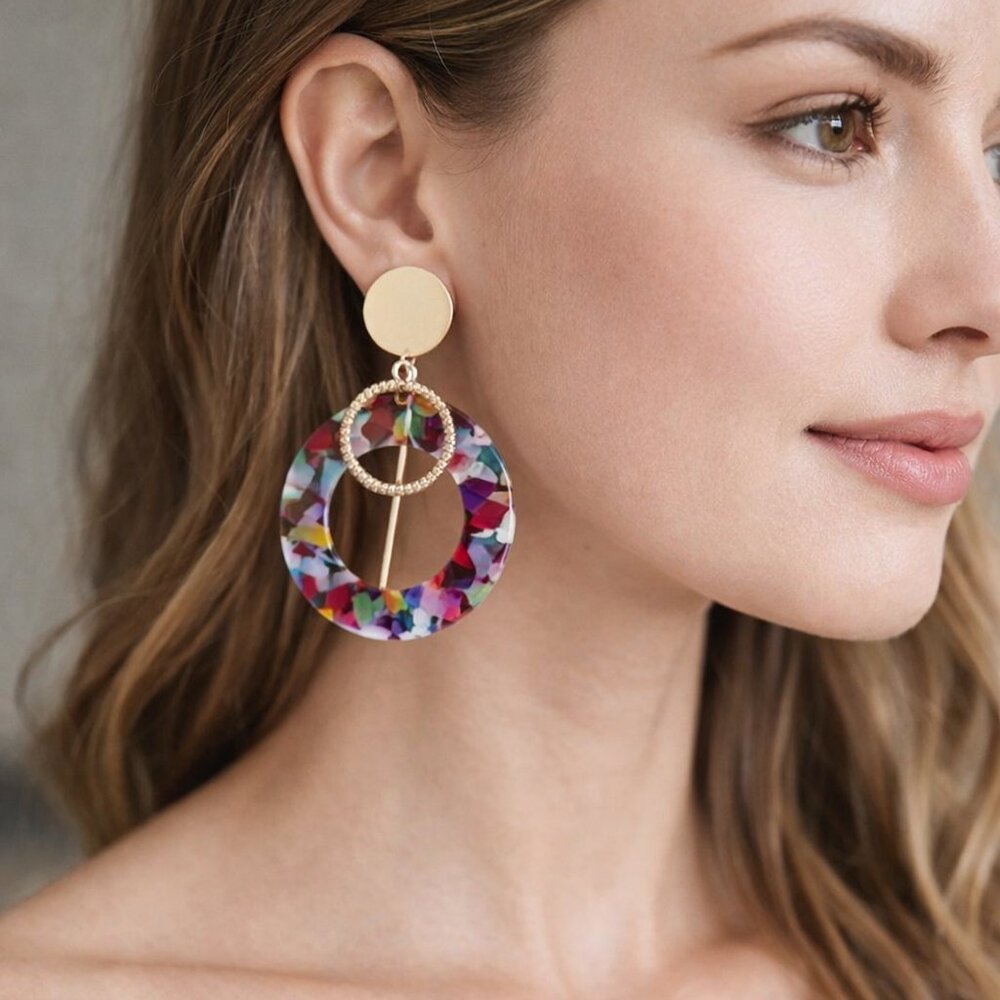Boho dangling earrings
